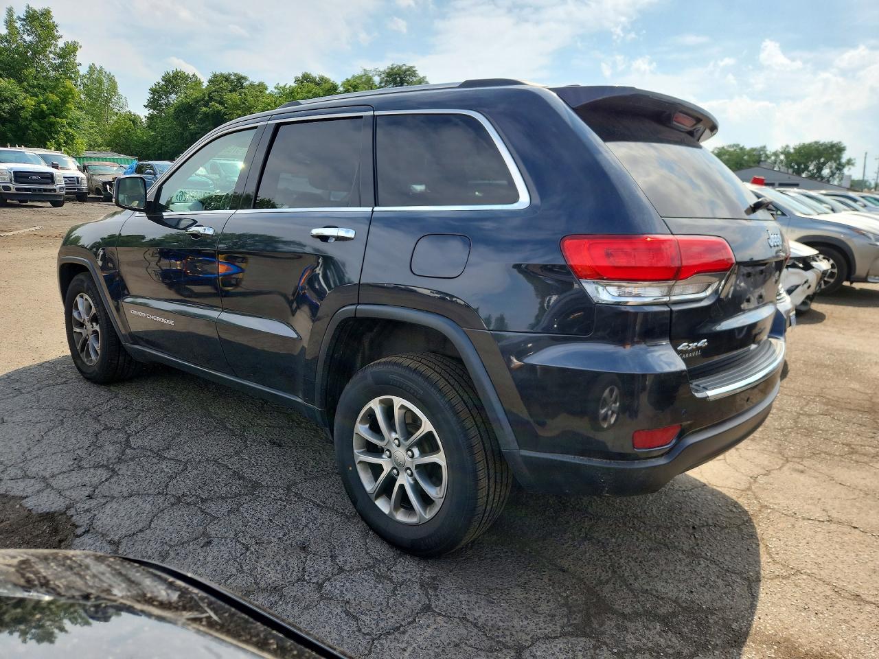 2015 Jeep Grand Cherokee Limited Серый vin: 1C4RJFBG9FC633010