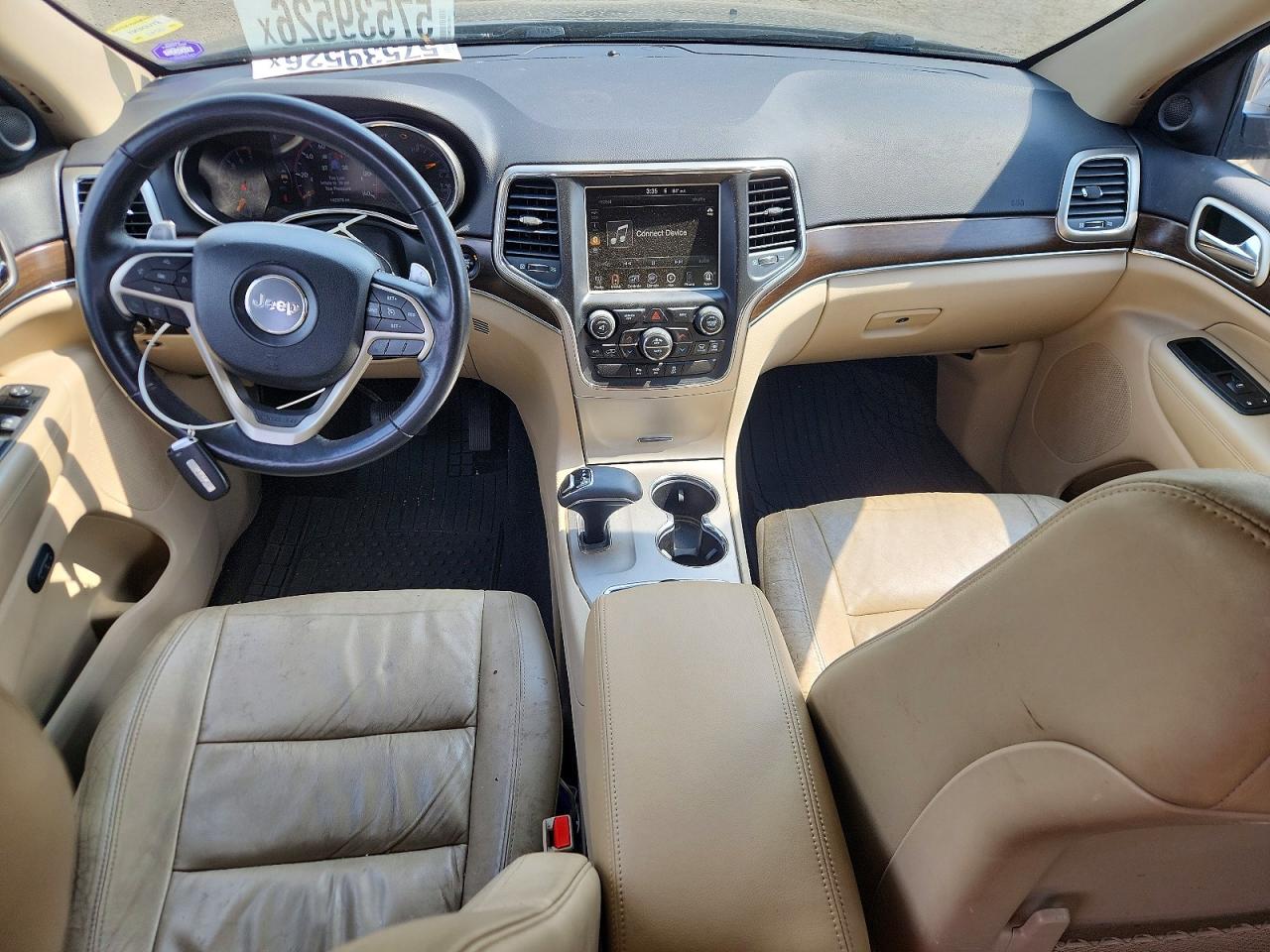 2015 Jeep Grand Cherokee Limited Серый vin: 1C4RJFBG9FC633010