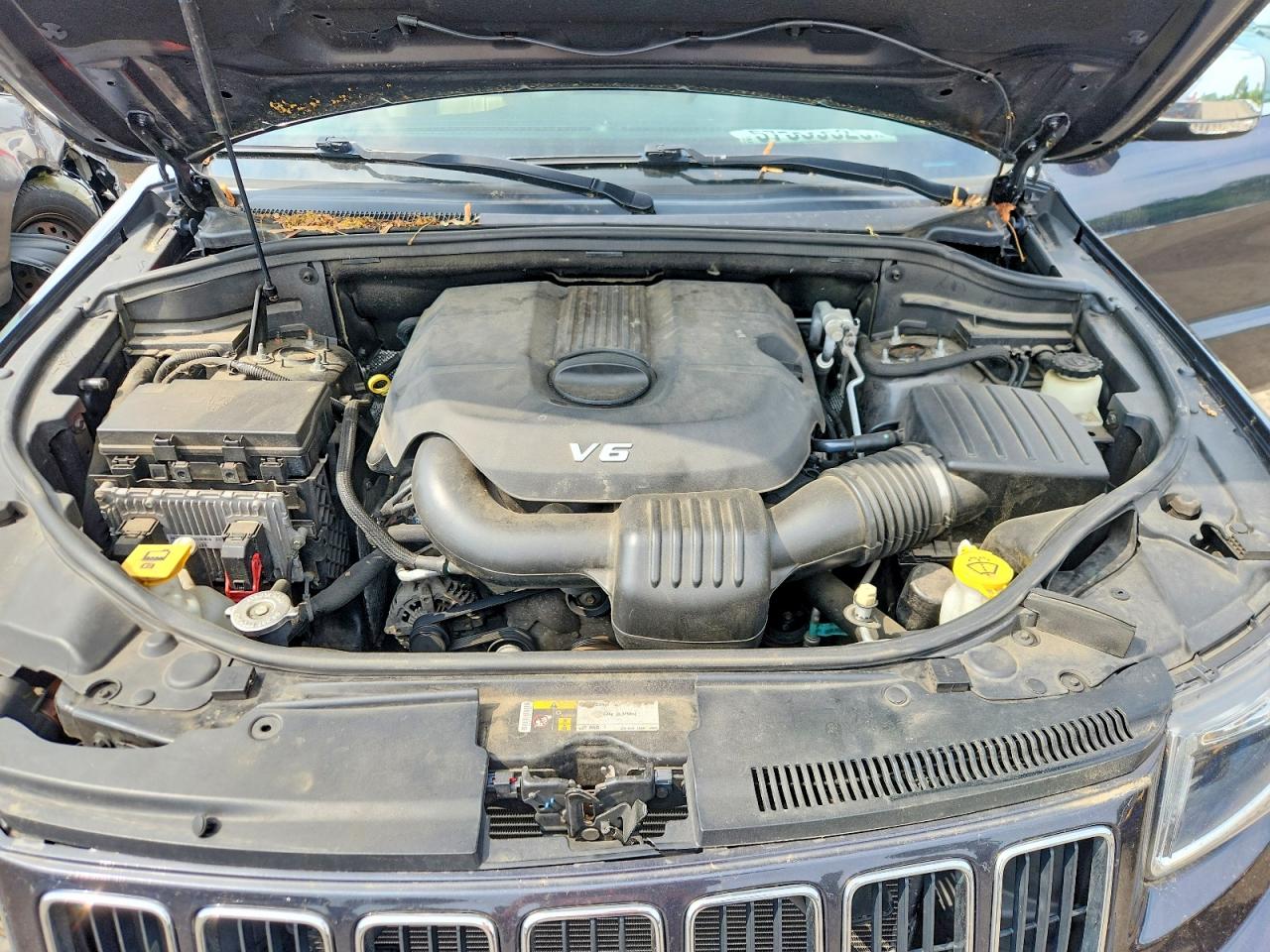 2015 Jeep Grand Cherokee Limited Серый vin: 1C4RJFBG9FC633010