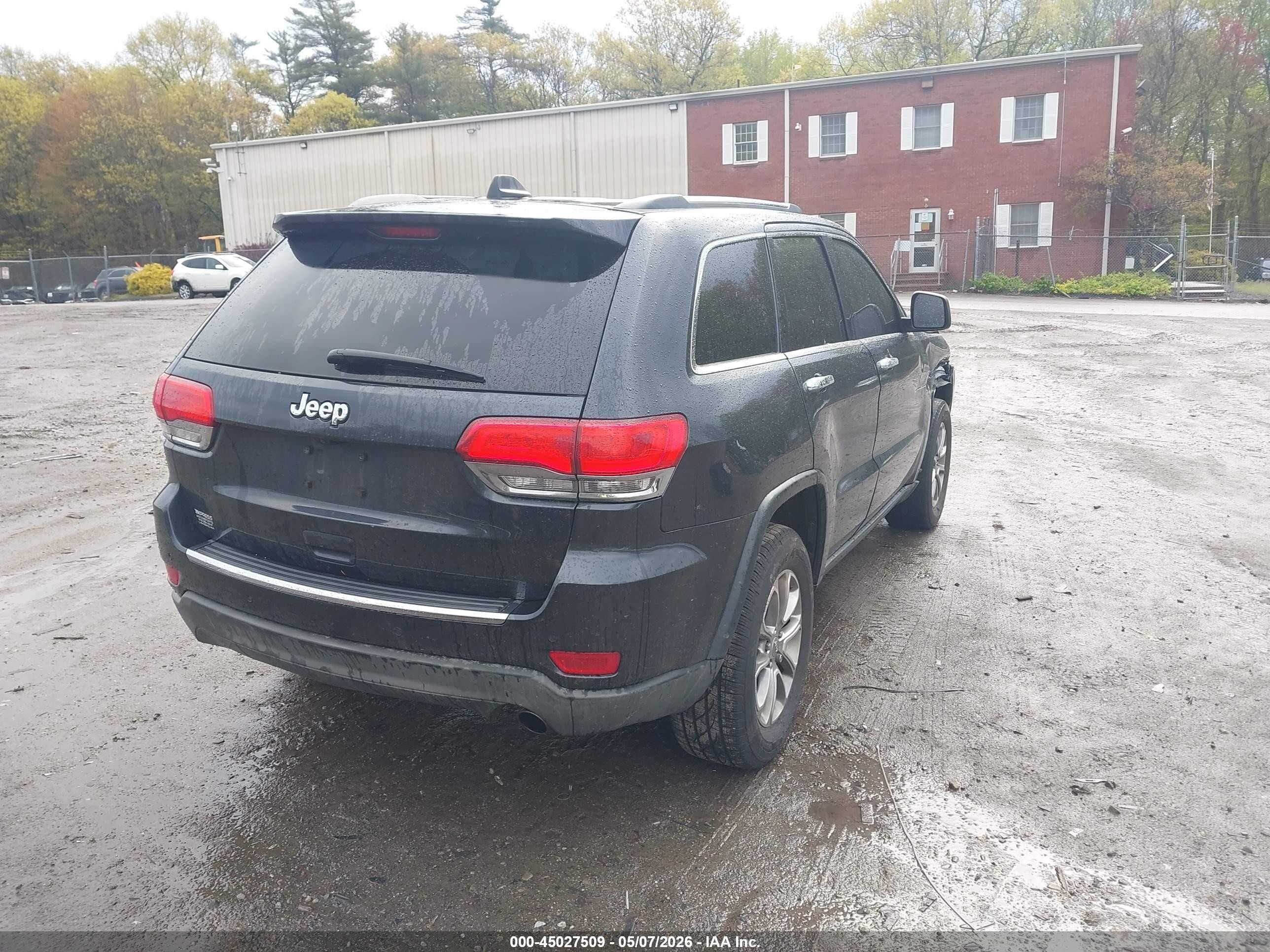 2015 Jeep Grand Cherokee Limited Dark Blue vin: 1C4RJFBG9FC645951