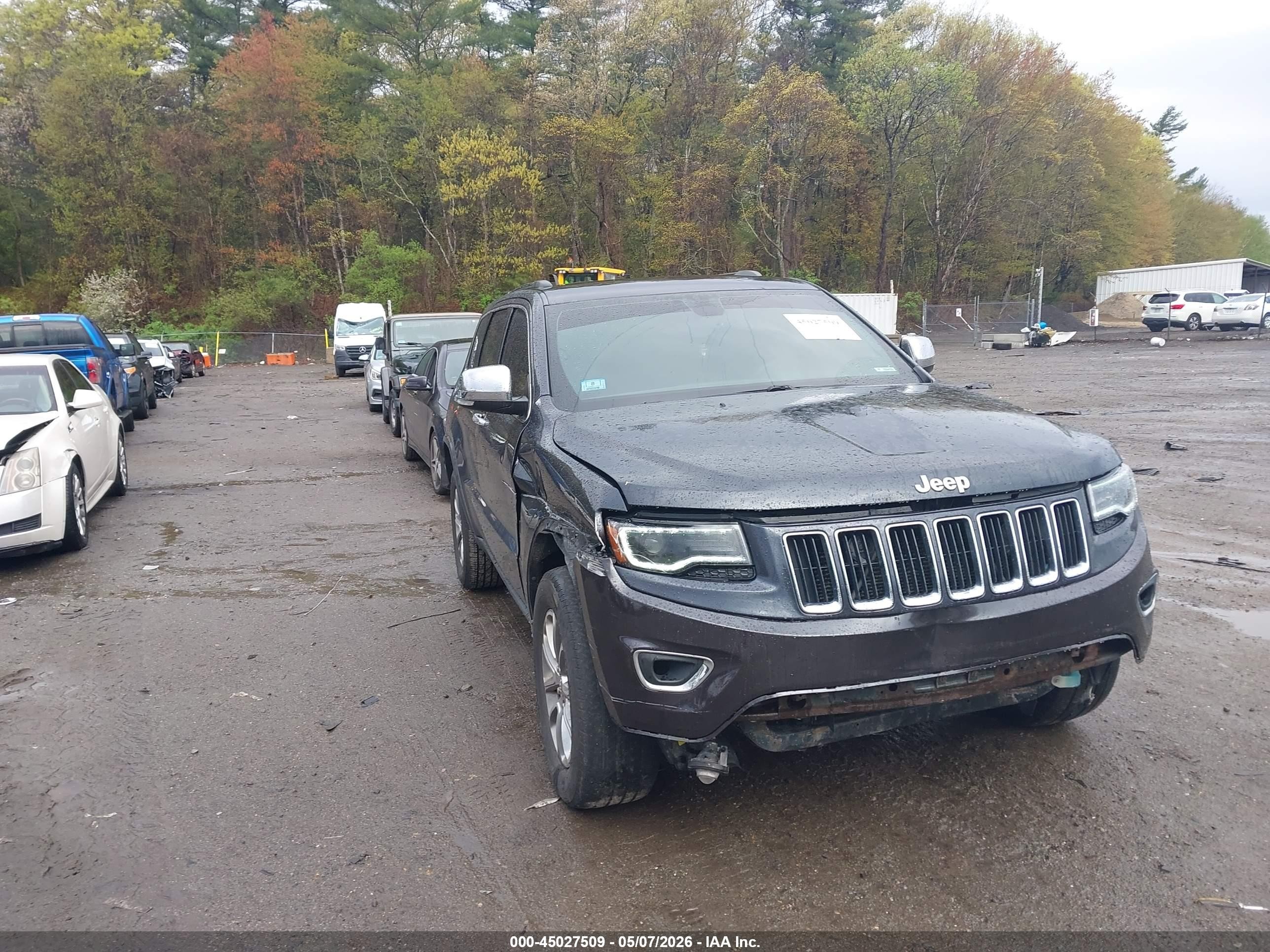 2015 Jeep Grand Cherokee Limited Dark Blue vin: 1C4RJFBG9FC645951