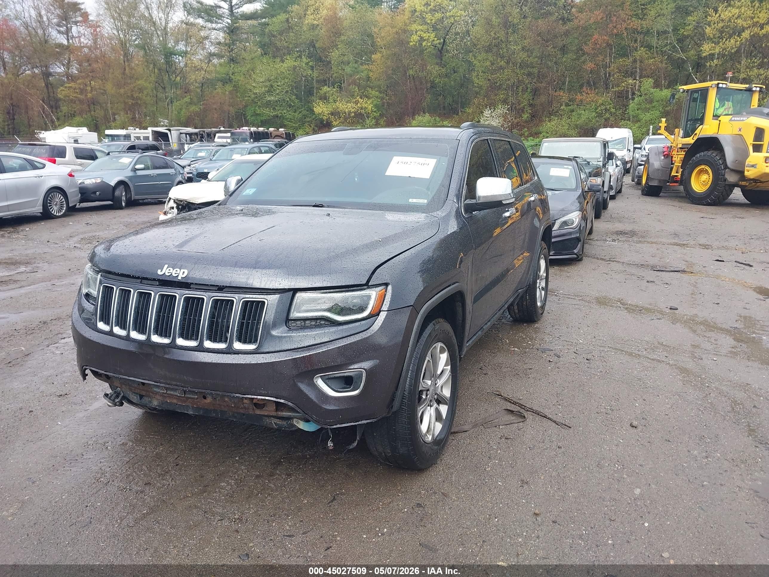2015 Jeep Grand Cherokee Limited Dark Blue vin: 1C4RJFBG9FC645951