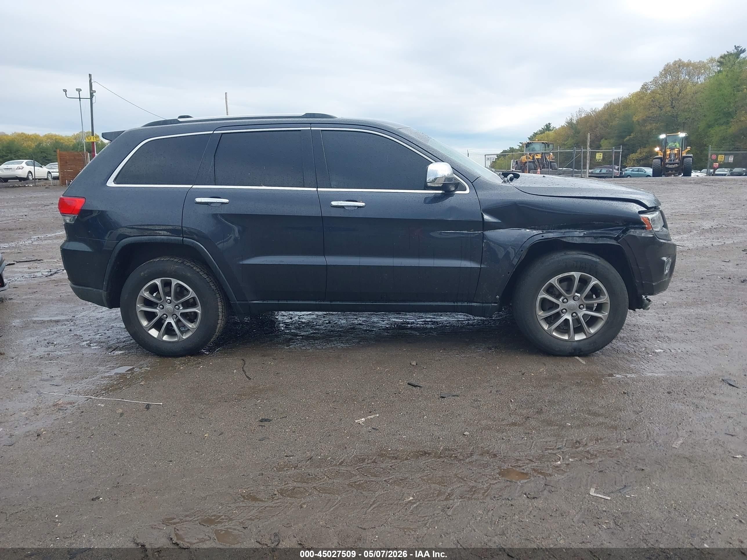 2015 Jeep Grand Cherokee Limited Dark Blue vin: 1C4RJFBG9FC645951