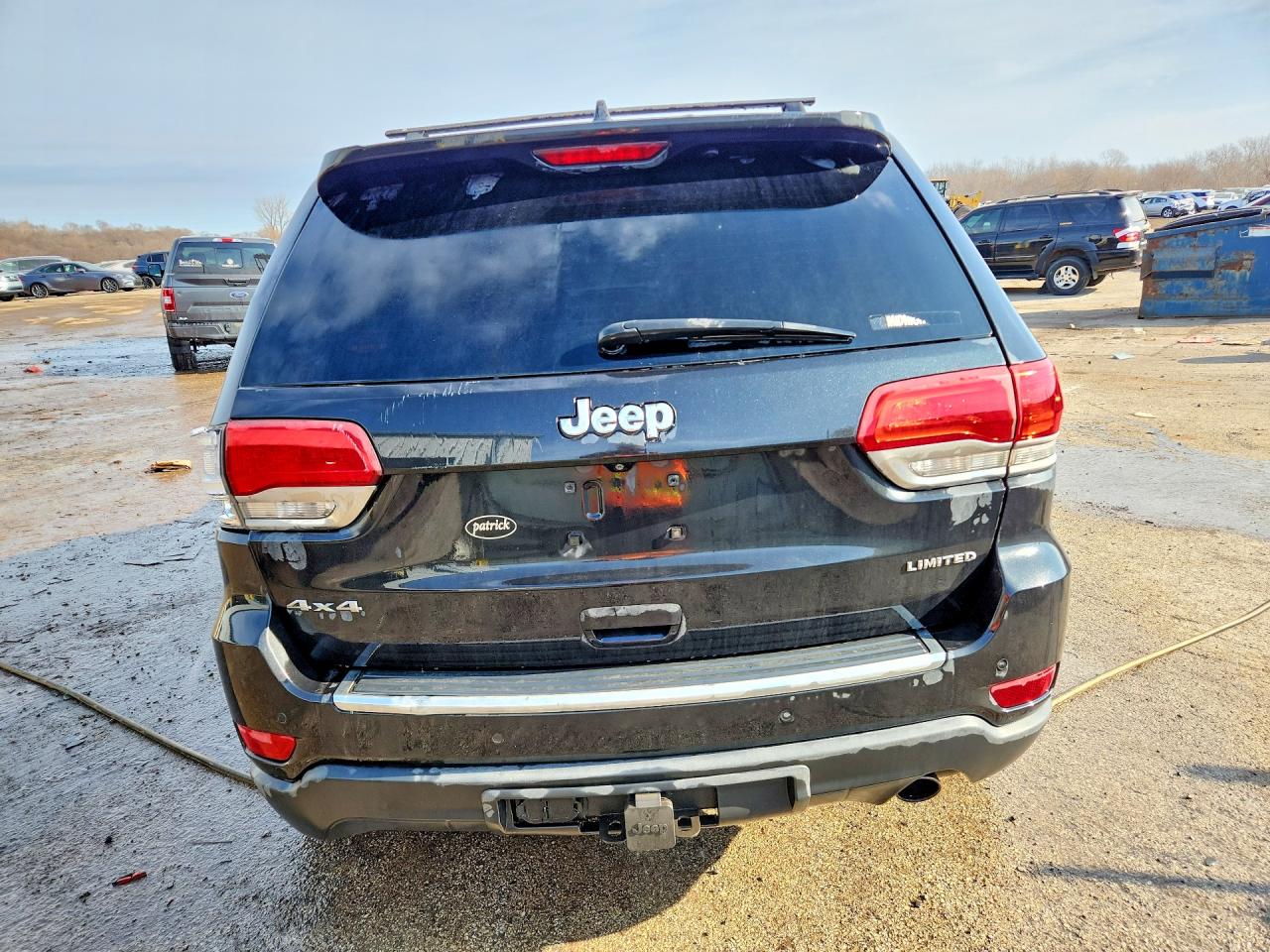 2015 Jeep Grand Cherokee Limited Black vin: 1C4RJFBG9FC678853