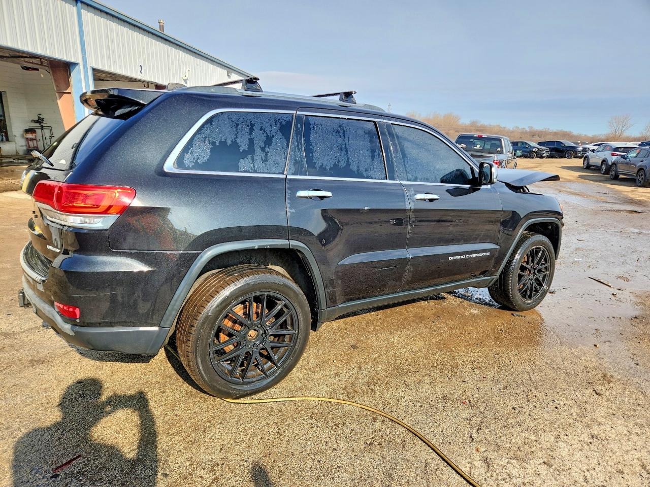 2015 Jeep Grand Cherokee Limited Black vin: 1C4RJFBG9FC678853