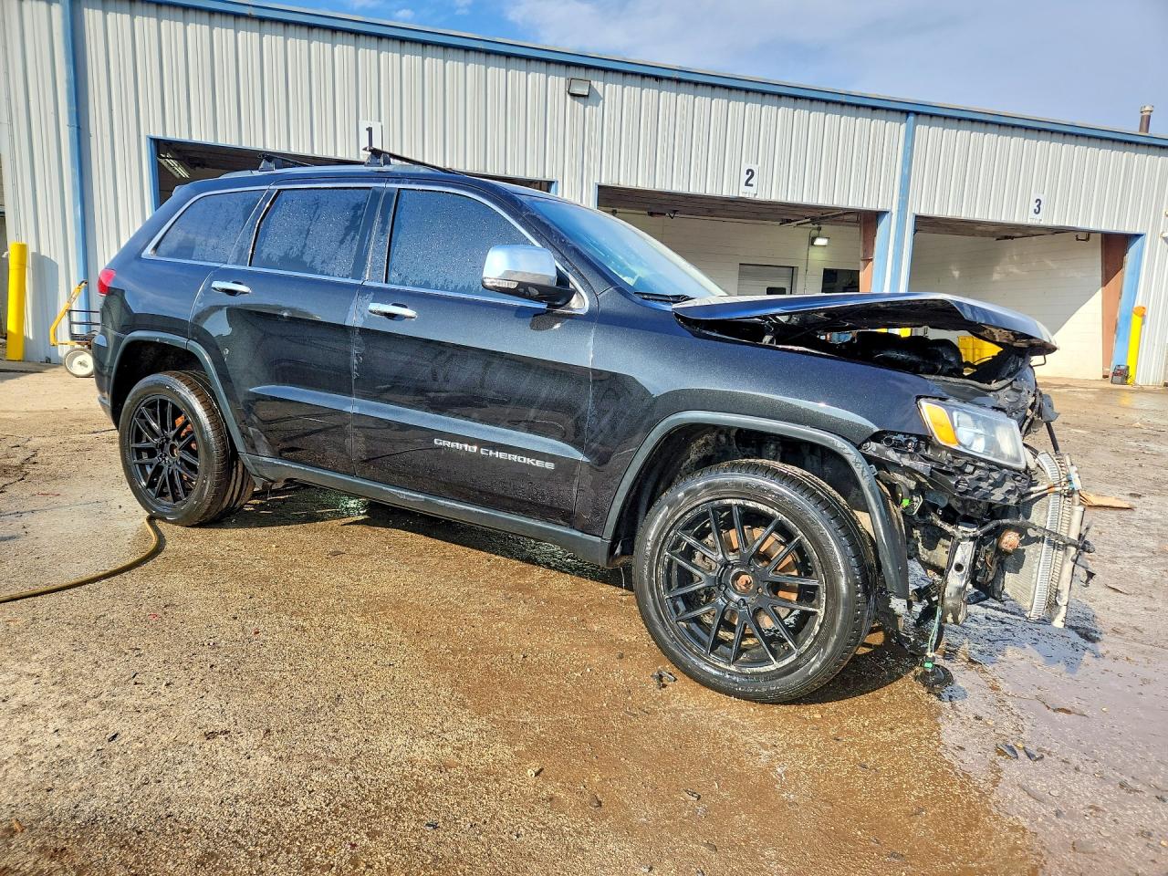 2015 Jeep Grand Cherokee Limited Black vin: 1C4RJFBG9FC678853