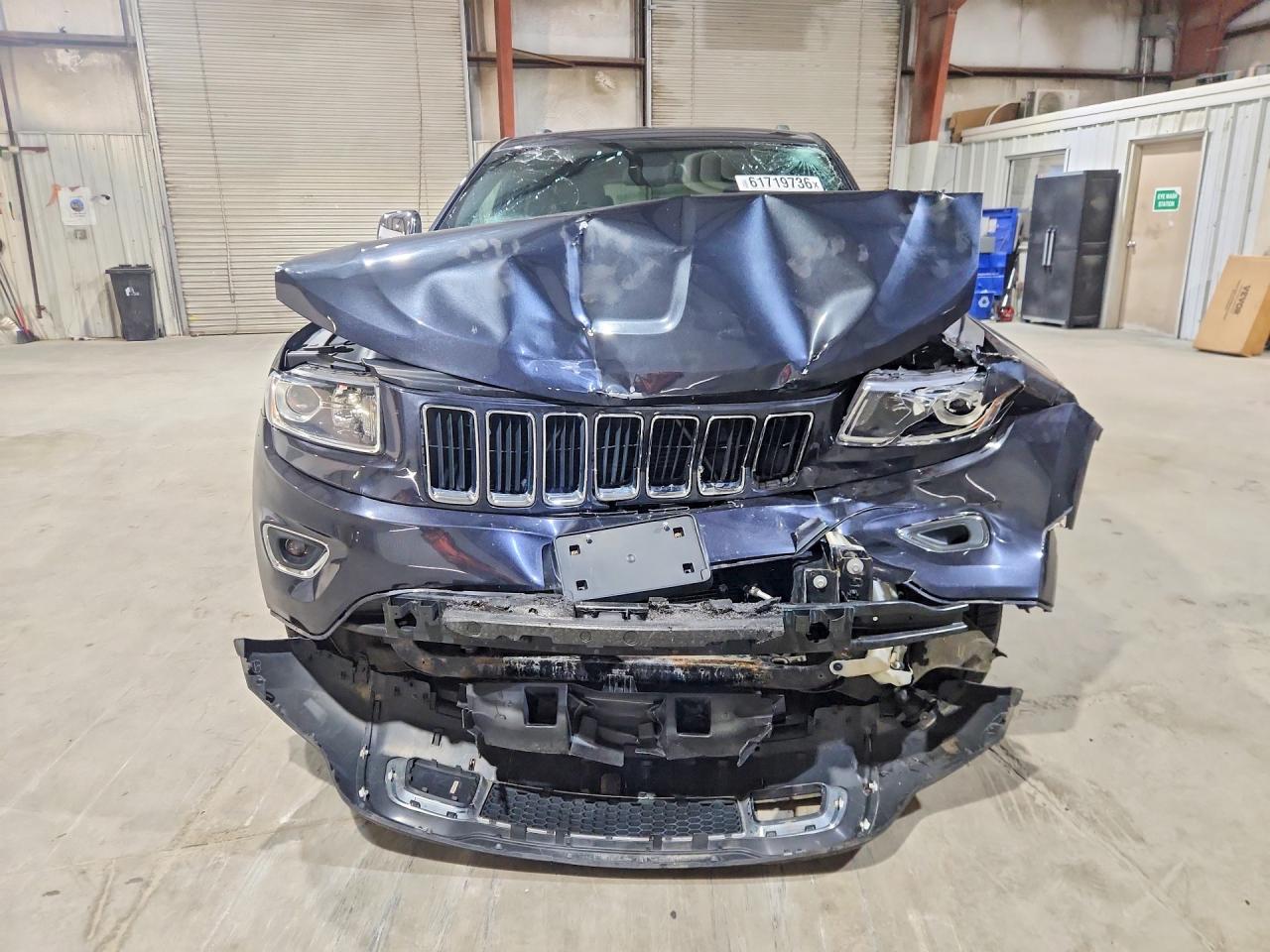 2015 Jeep Grand Cherokee Limited Синий vin: 1C4RJFBG9FC691912