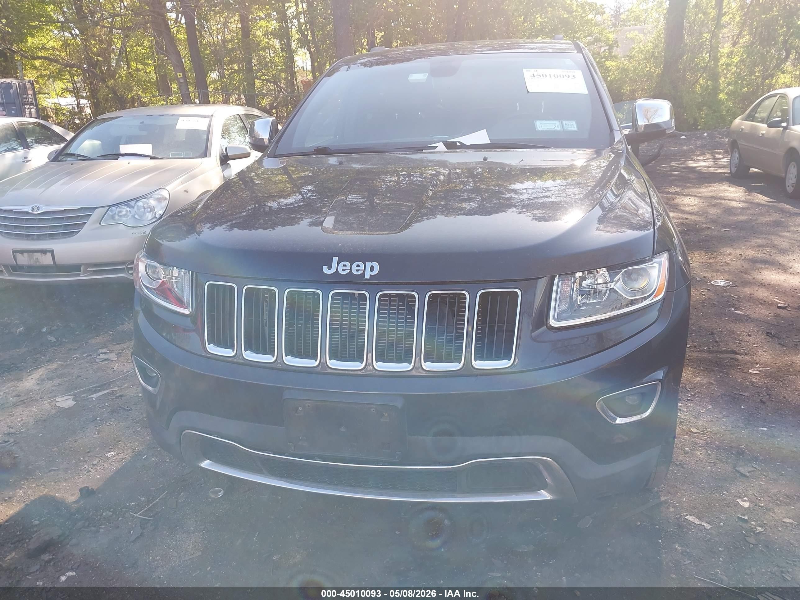 2015 Jeep Grand Cherokee Limited Gray vin: 1C4RJFBG9FC692834