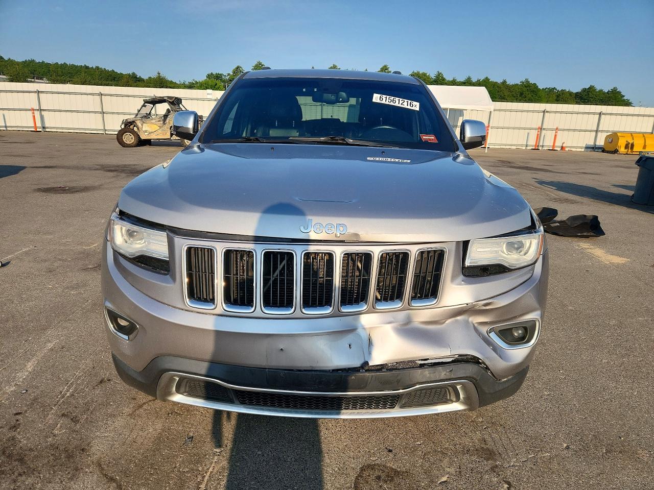 2015 Jeep Grand Cherokee Limited Silver vin: 1C4RJFBG9FC697659