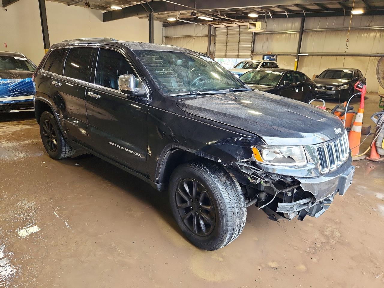 2015 Jeep Grand Cherokee Limited Black vin: 1C4RJFBG9FC718428