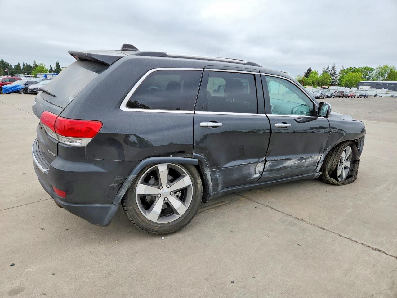 2015 Jeep Grand Cherokee Limited Черный vin: 1C4RJFBG9FC732409