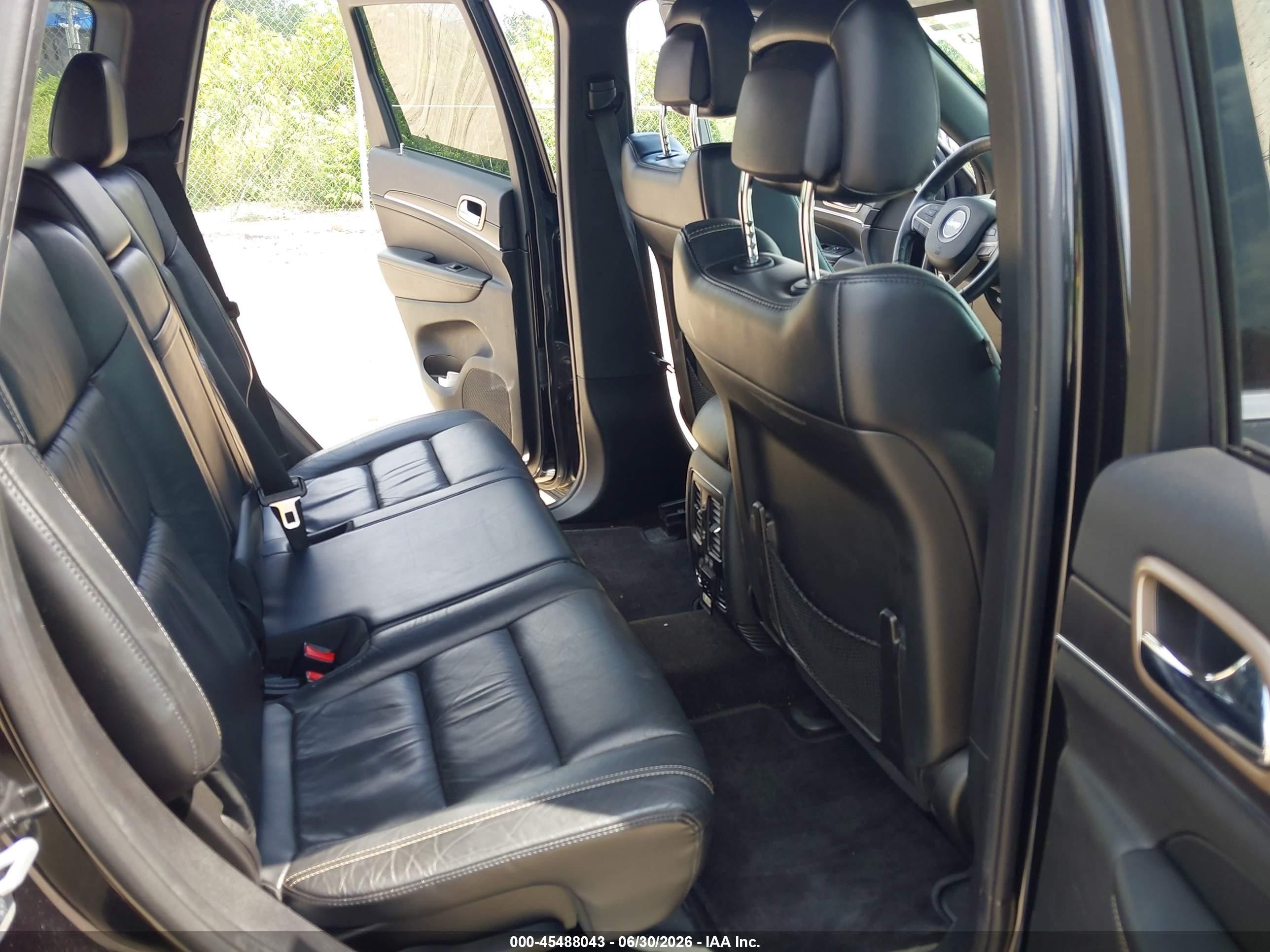 2015 Jeep Grand Cherokee Limited Black vin: 1C4RJFBG9FC733110