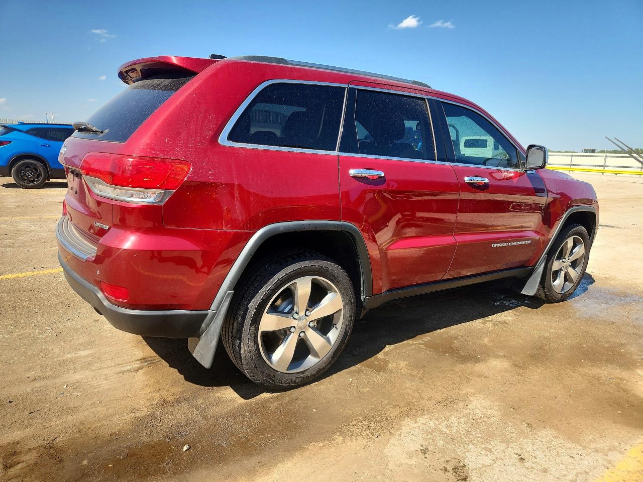 2015 Jeep Grand Cherokee Limited Burgundy vin: 1C4RJFBG9FC783263