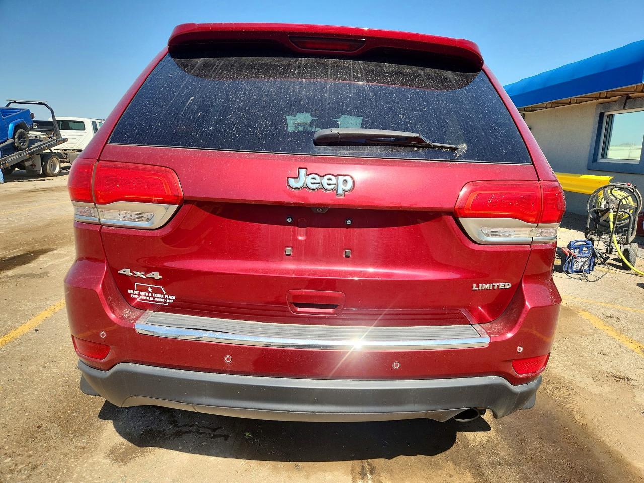 2015 Jeep Grand Cherokee Limited Burgundy vin: 1C4RJFBG9FC783263