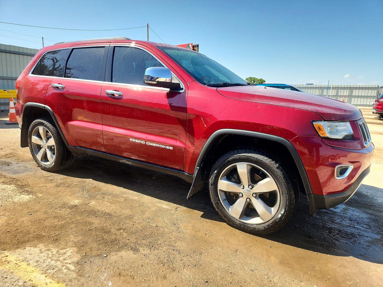 2015 Jeep Grand Cherokee Limited Burgundy vin: 1C4RJFBG9FC783263