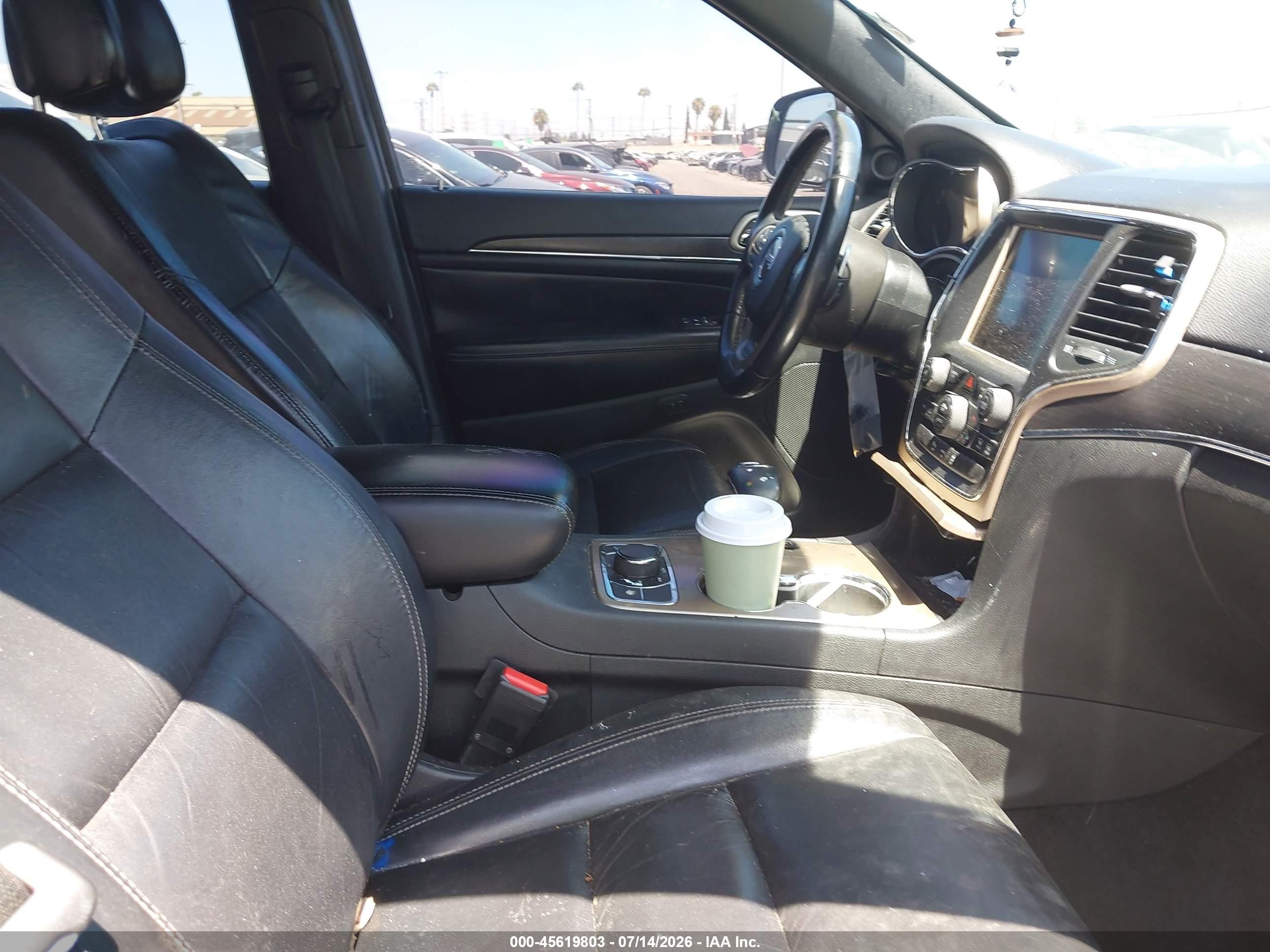 2015 Jeep Grand Cherokee Limited White vin: 1C4RJFBG9FC787510