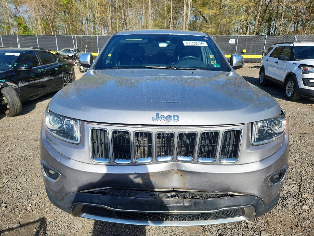 2015 Jeep Grand Cherokee Limited Silver vin: 1C4RJFBG9FC844160