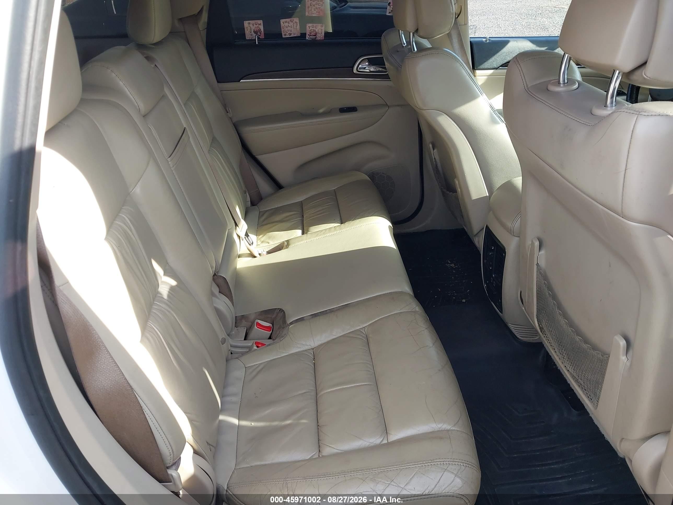 2015 Jeep Grand Cherokee Limited White vin: 1C4RJFBG9FC860228