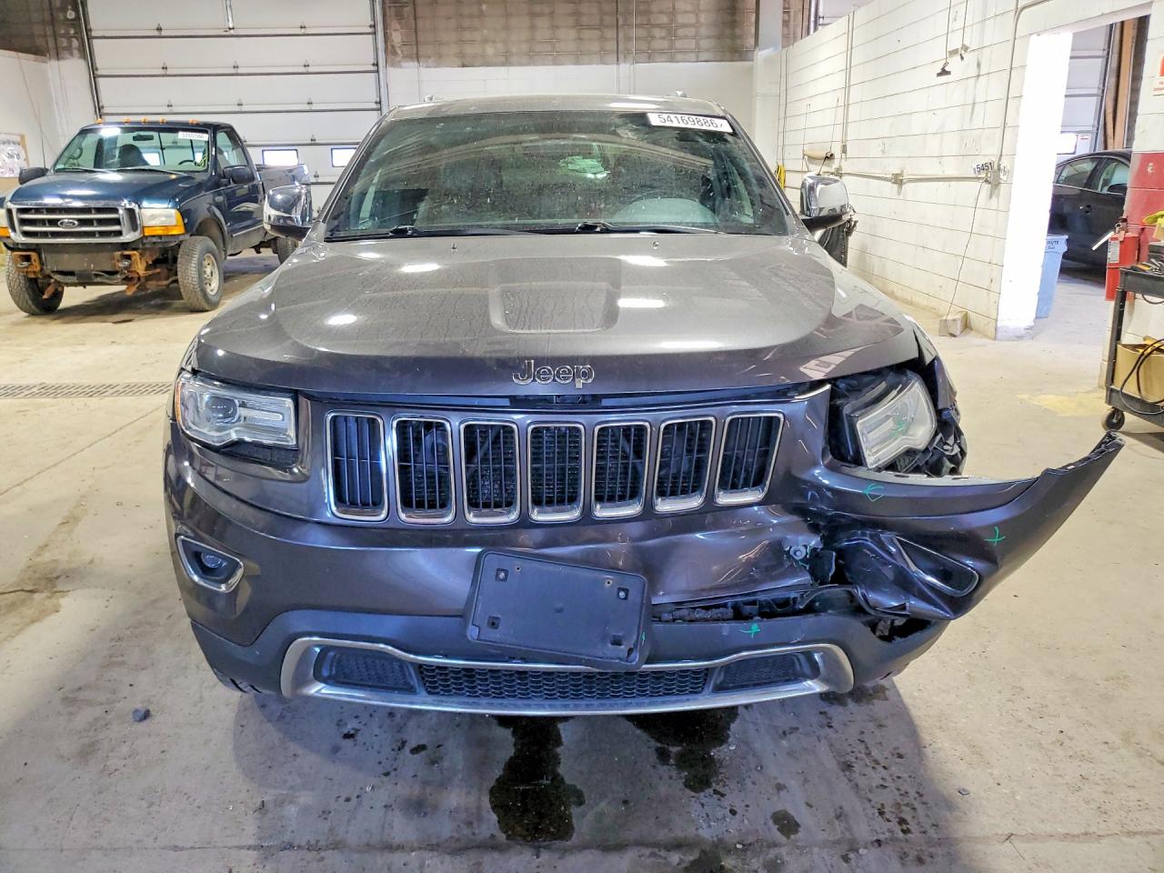 2015 Jeep Grand Cherokee Limited Gray vin: 1C4RJFBG9FC875330