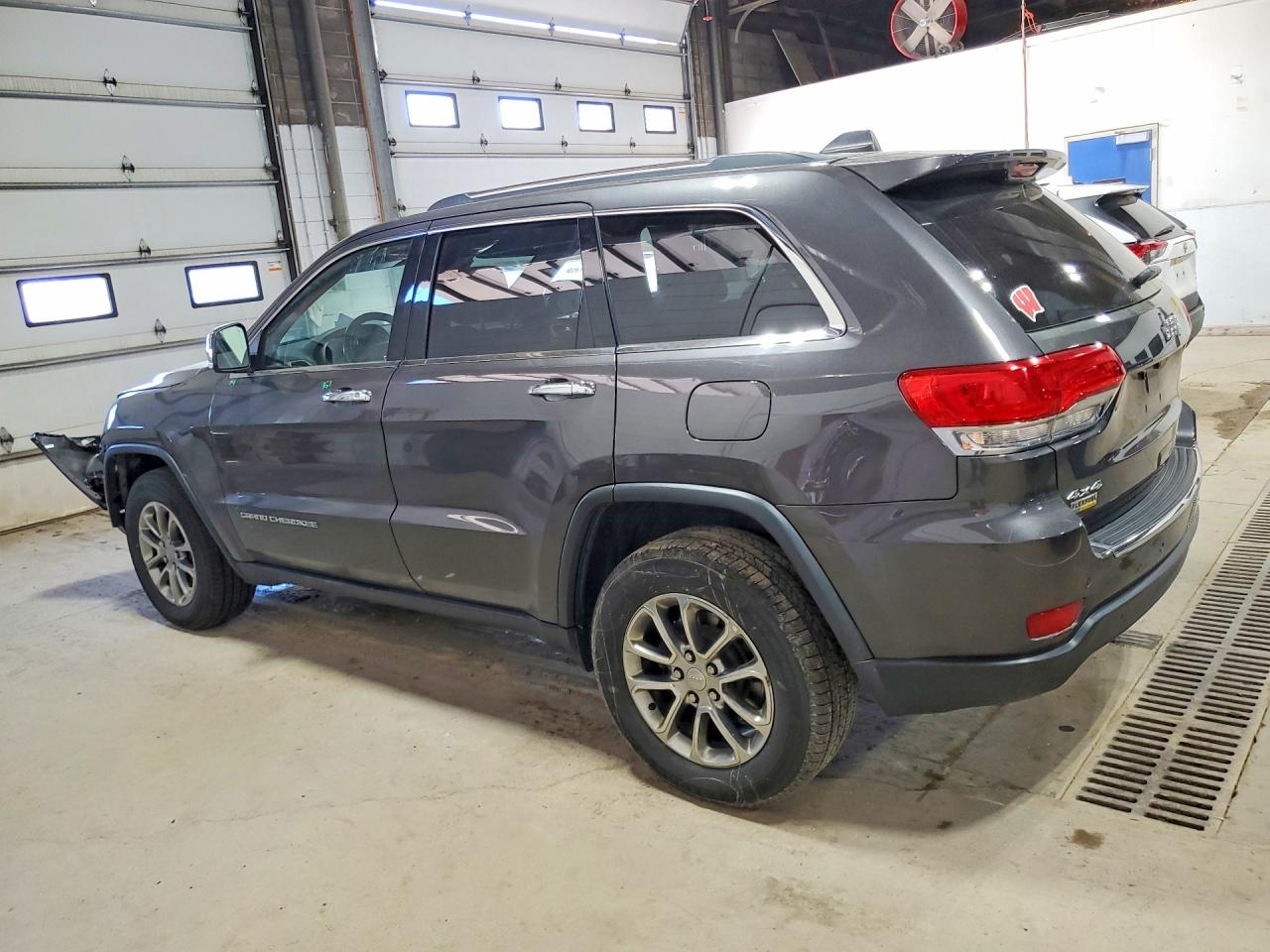 2015 Jeep Grand Cherokee Limited Gray vin: 1C4RJFBG9FC875330
