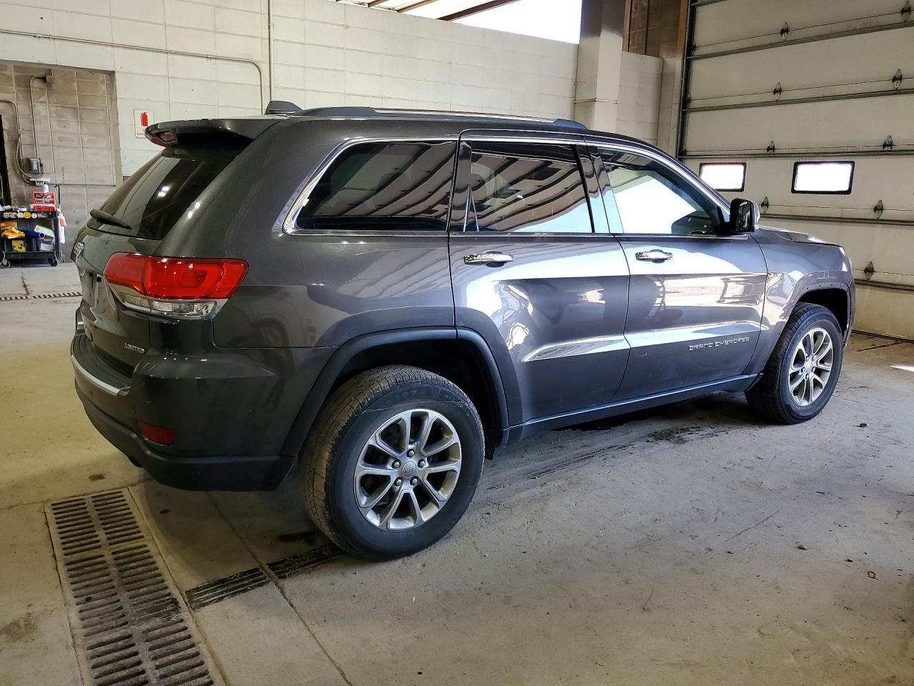 2015 Jeep Grand Cherokee Limited Gray vin: 1C4RJFBG9FC875330