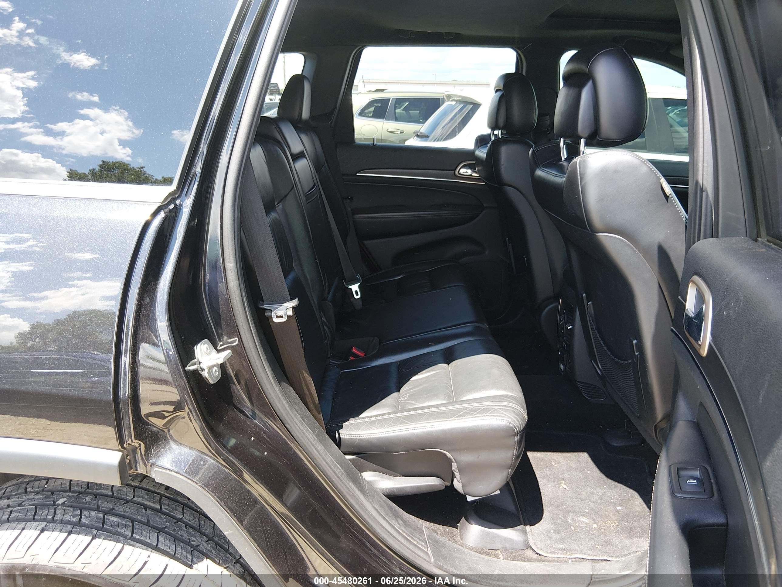 2015 Jeep Grand Cherokee Limited Black vin: 1C4RJFBG9FC878955