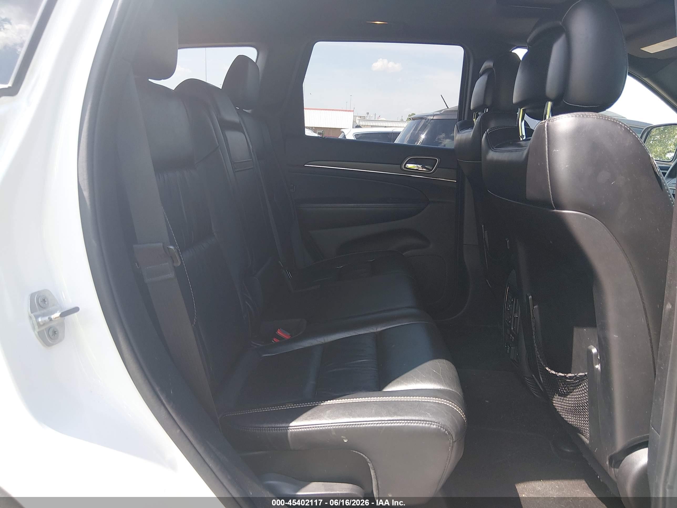 2015 Jeep Grand Cherokee Limited White vin: 1C4RJFBG9FC911016
