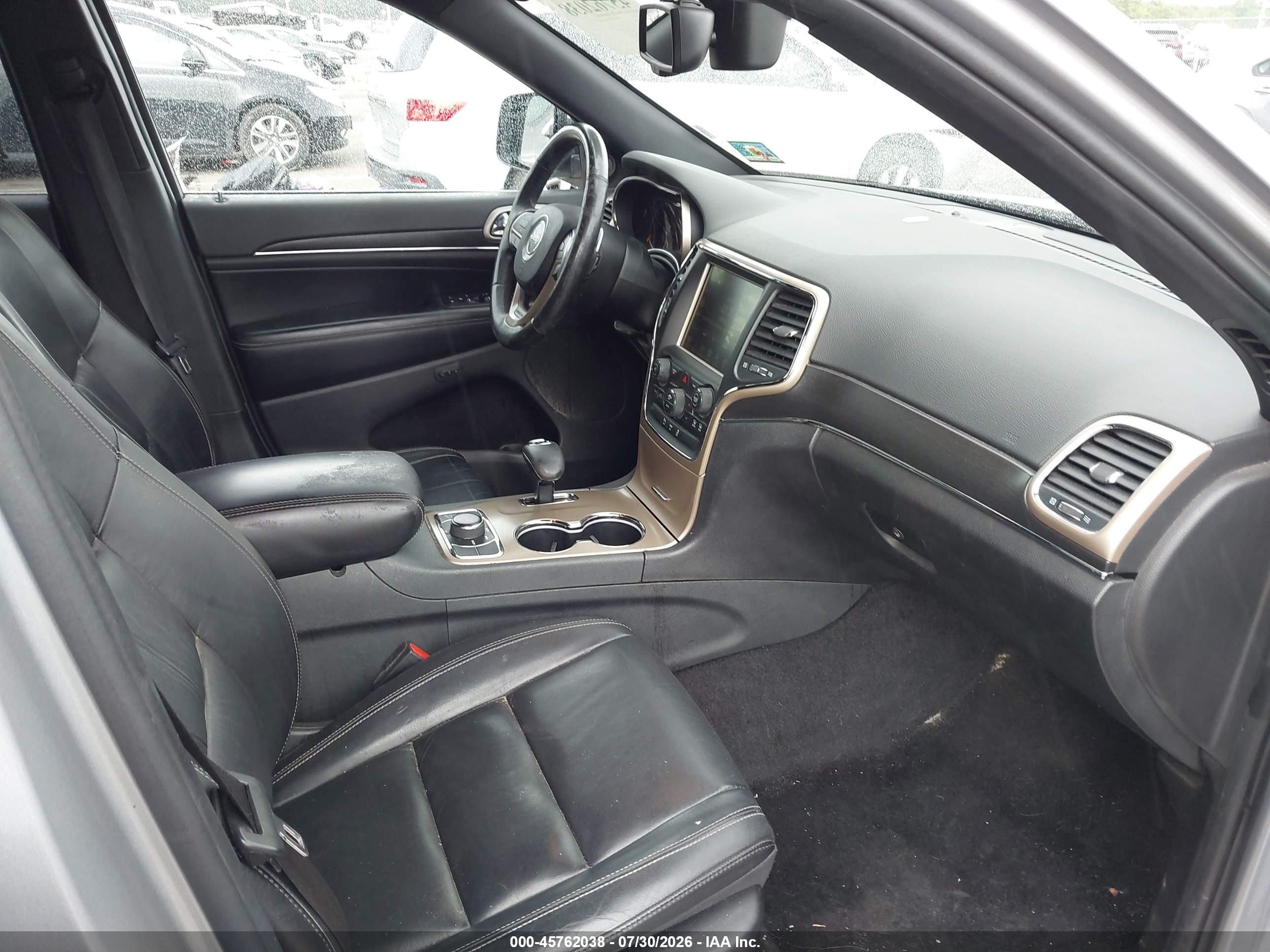 2015 Jeep Grand Cherokee Limited Gray vin: 1C4RJFBG9FC921996