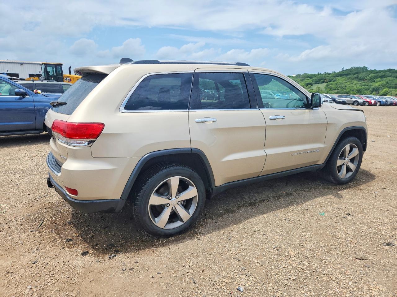 2015 Jeep Grand Cherokee Limited Beige vin: 1C4RJFBG9FC954979