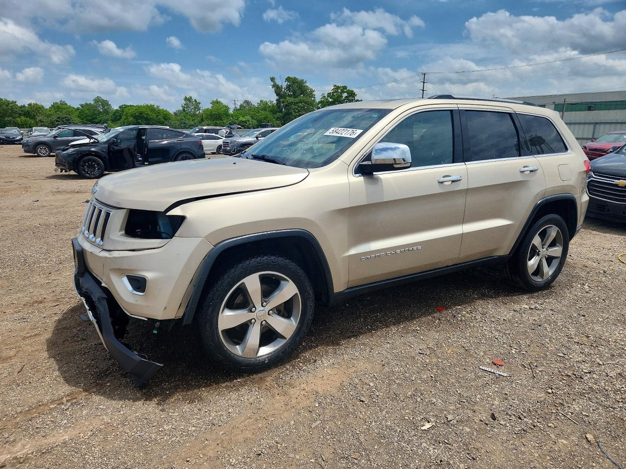 2015 Jeep Grand Cherokee Limited Beige vin: 1C4RJFBG9FC954979