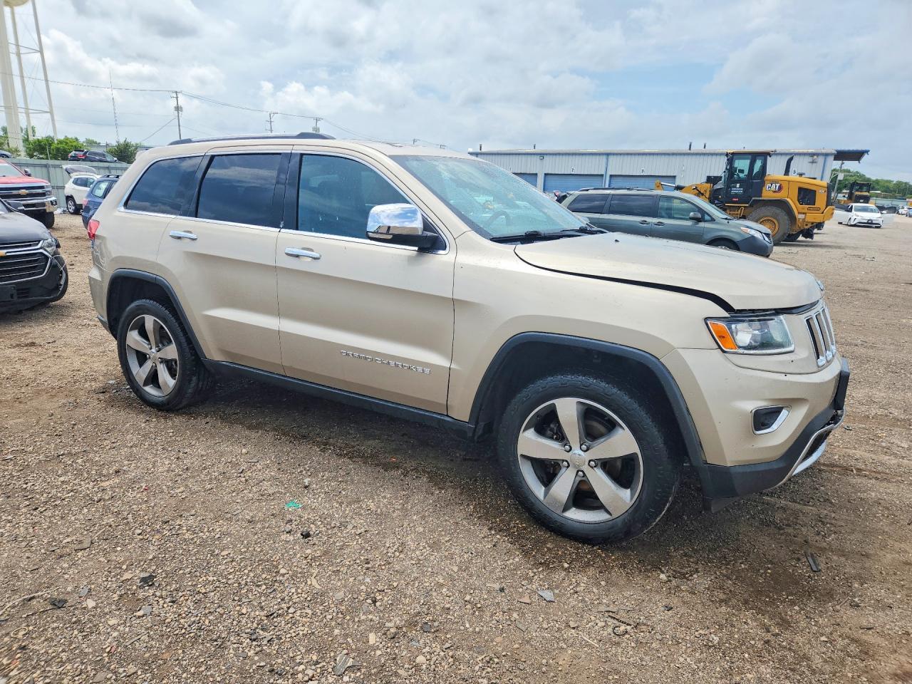 2015 Jeep Grand Cherokee Limited Beige vin: 1C4RJFBG9FC954979