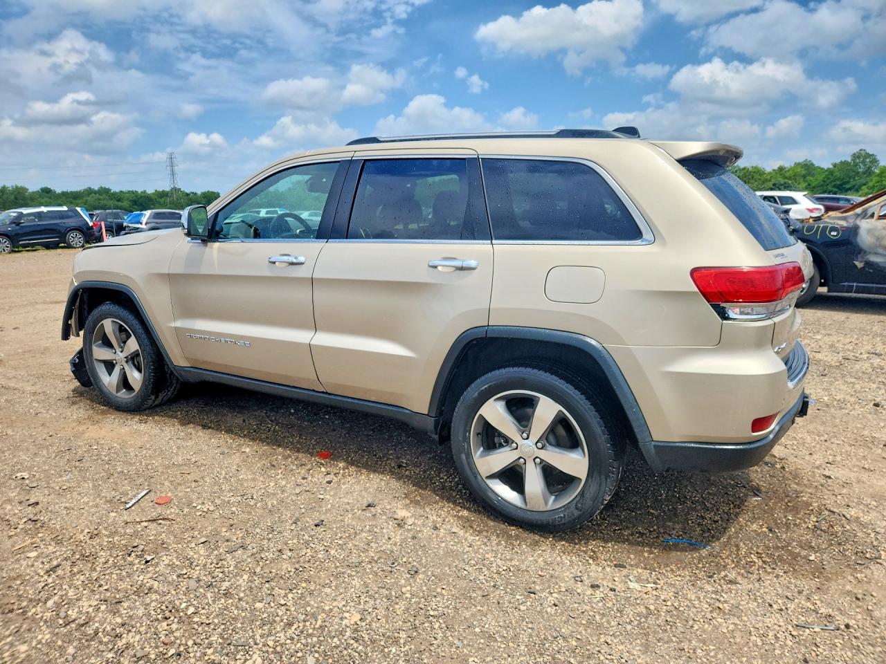 2015 Jeep Grand Cherokee Limited Beige vin: 1C4RJFBG9FC954979