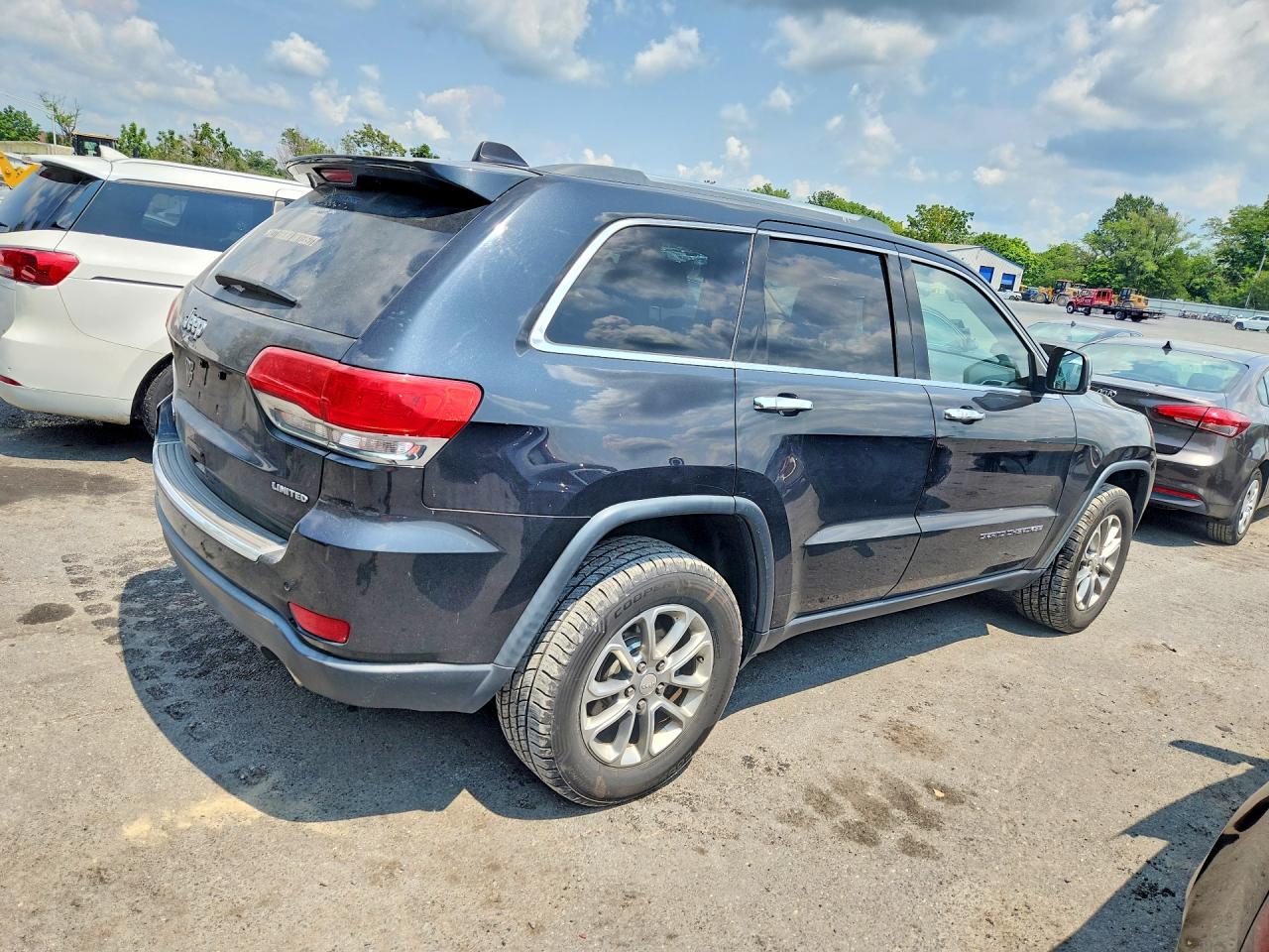 2016 Jeep Grand Cherokee Limited Black vin: 1C4RJFBG9GC302736