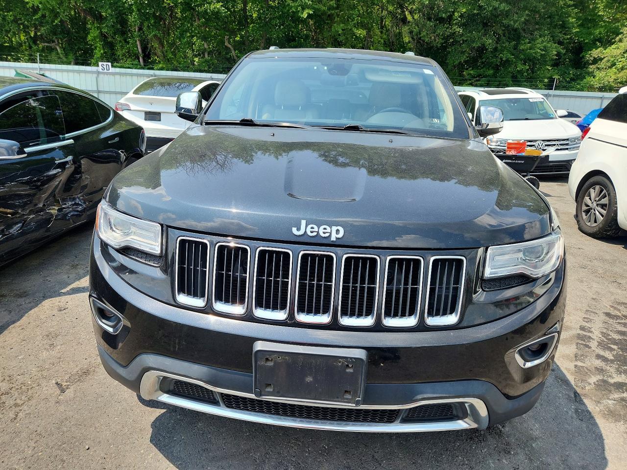 2016 Jeep Grand Cherokee Limited Black vin: 1C4RJFBG9GC302736