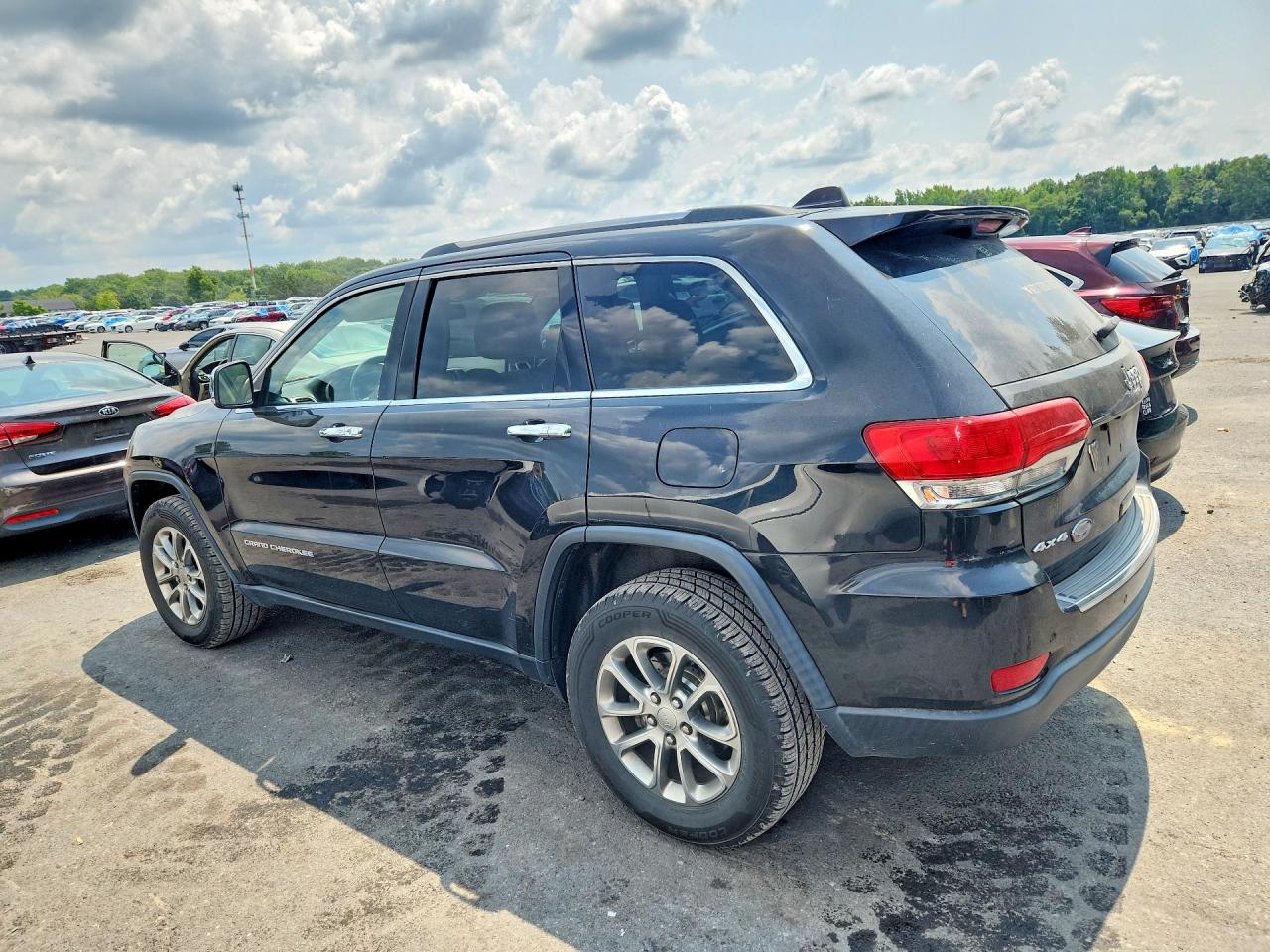 2016 Jeep Grand Cherokee Limited Black vin: 1C4RJFBG9GC302736
