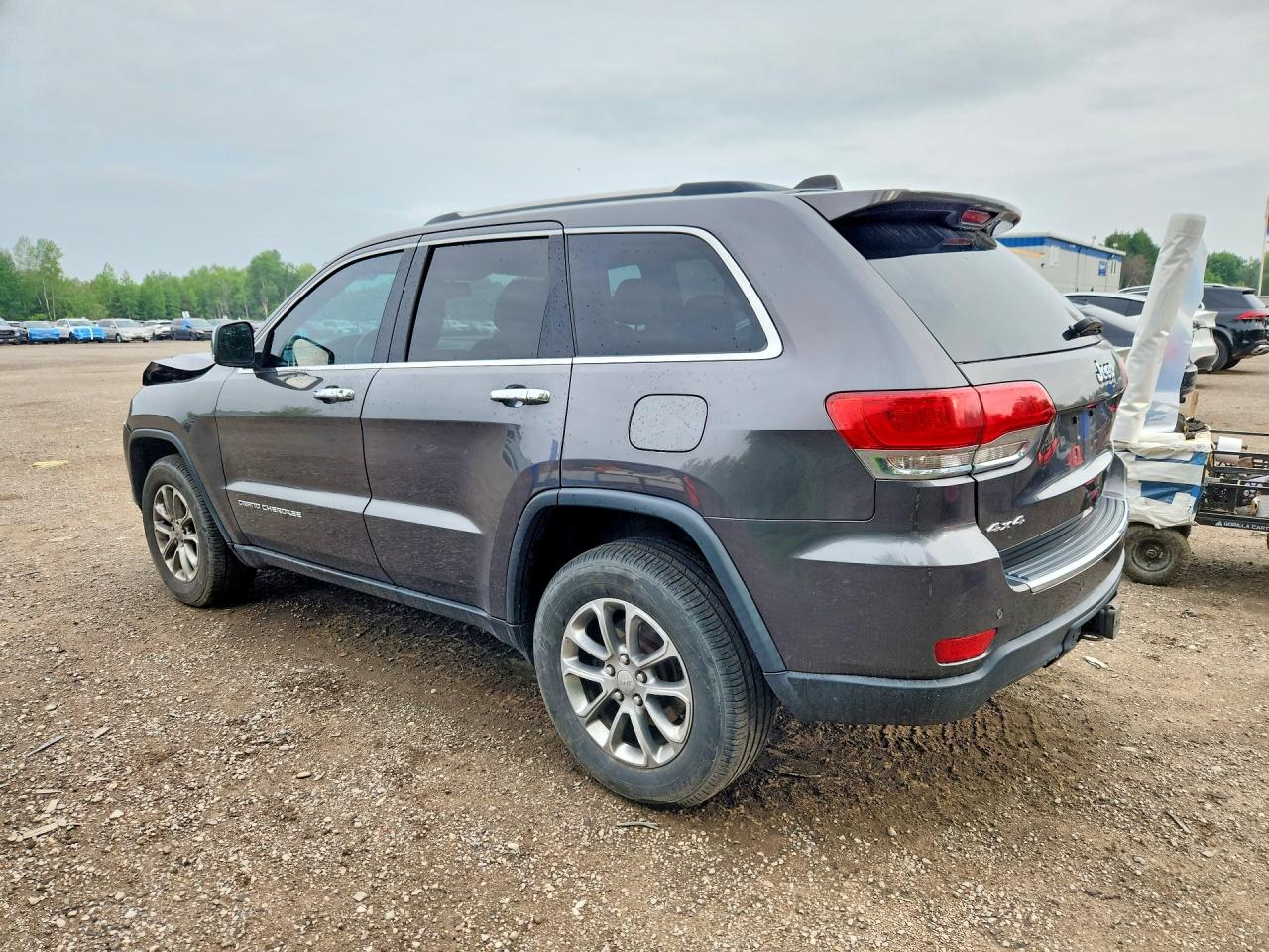 2016 Jeep Grand Cherokee Limited Серый vin: 1C4RJFBG9GC337289