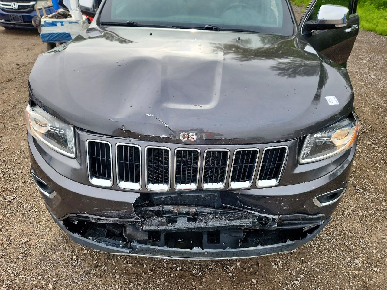 2016 Jeep Grand Cherokee Limited Серый vin: 1C4RJFBG9GC337289