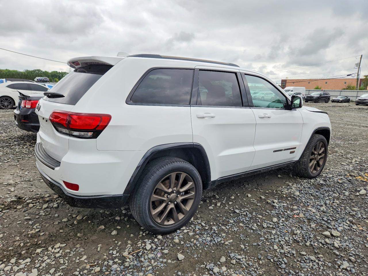 2016 Jeep Grand Cherokee Limited White vin: 1C4RJFBG9GC384564