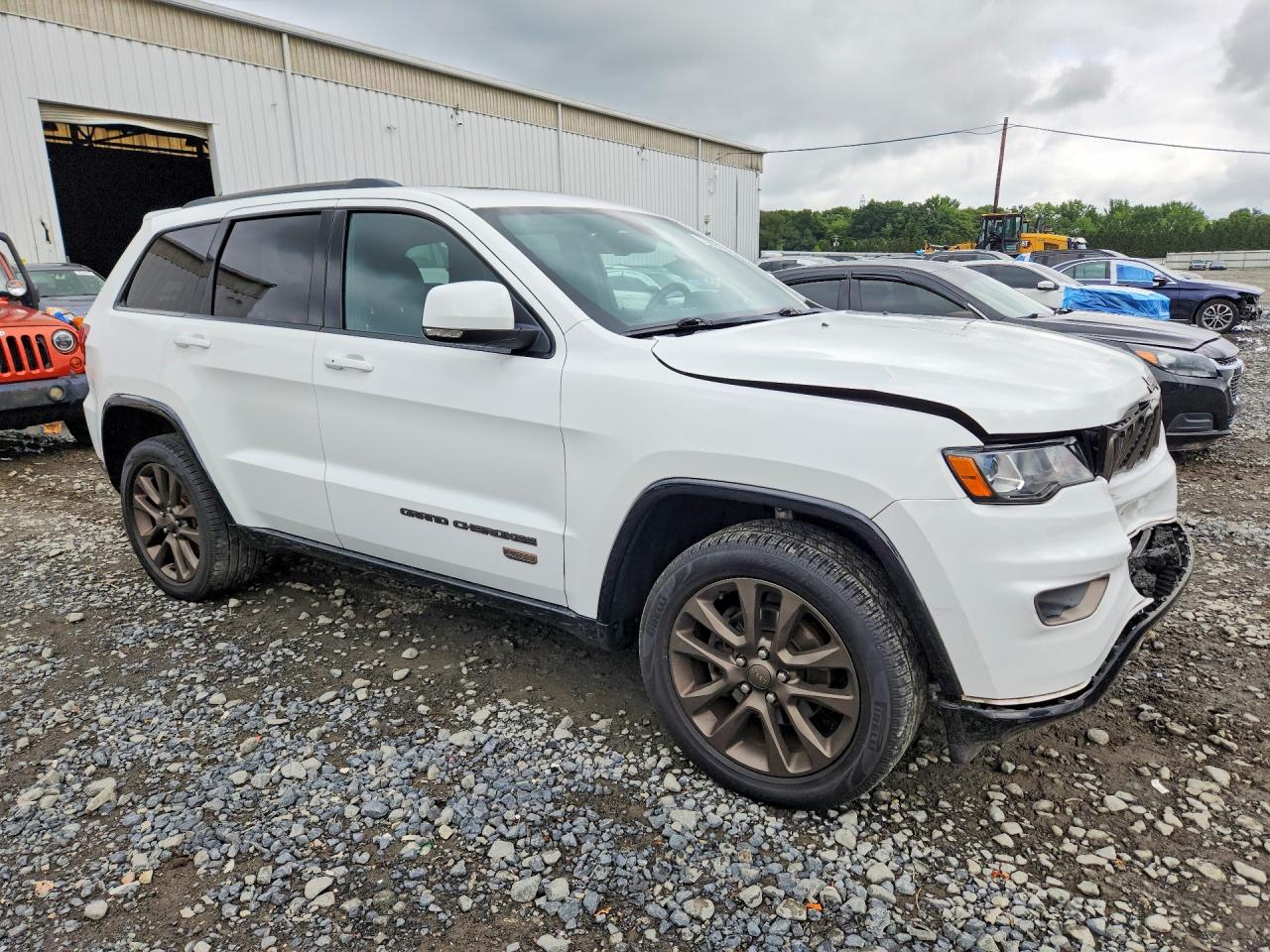 2016 Jeep Grand Cherokee Limited White vin: 1C4RJFBG9GC384564