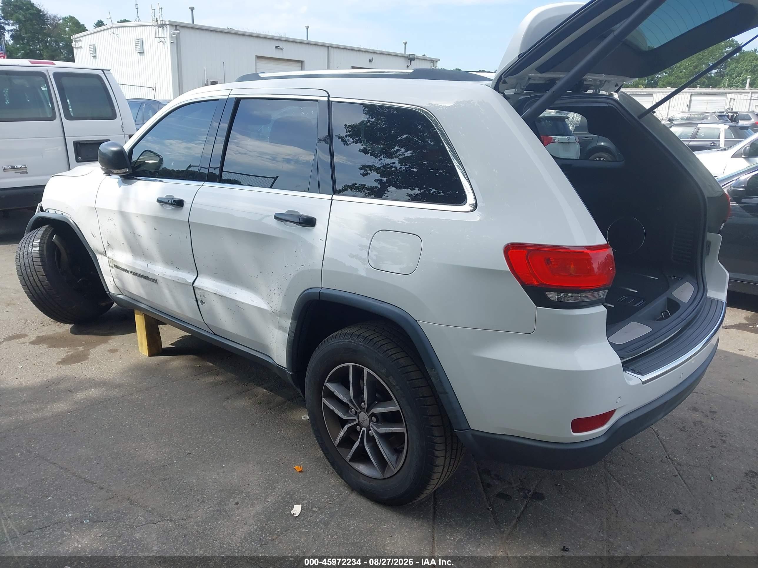 2017 Jeep Grand Cherokee Limited Белый vin: 1C4RJFBG9HC603797