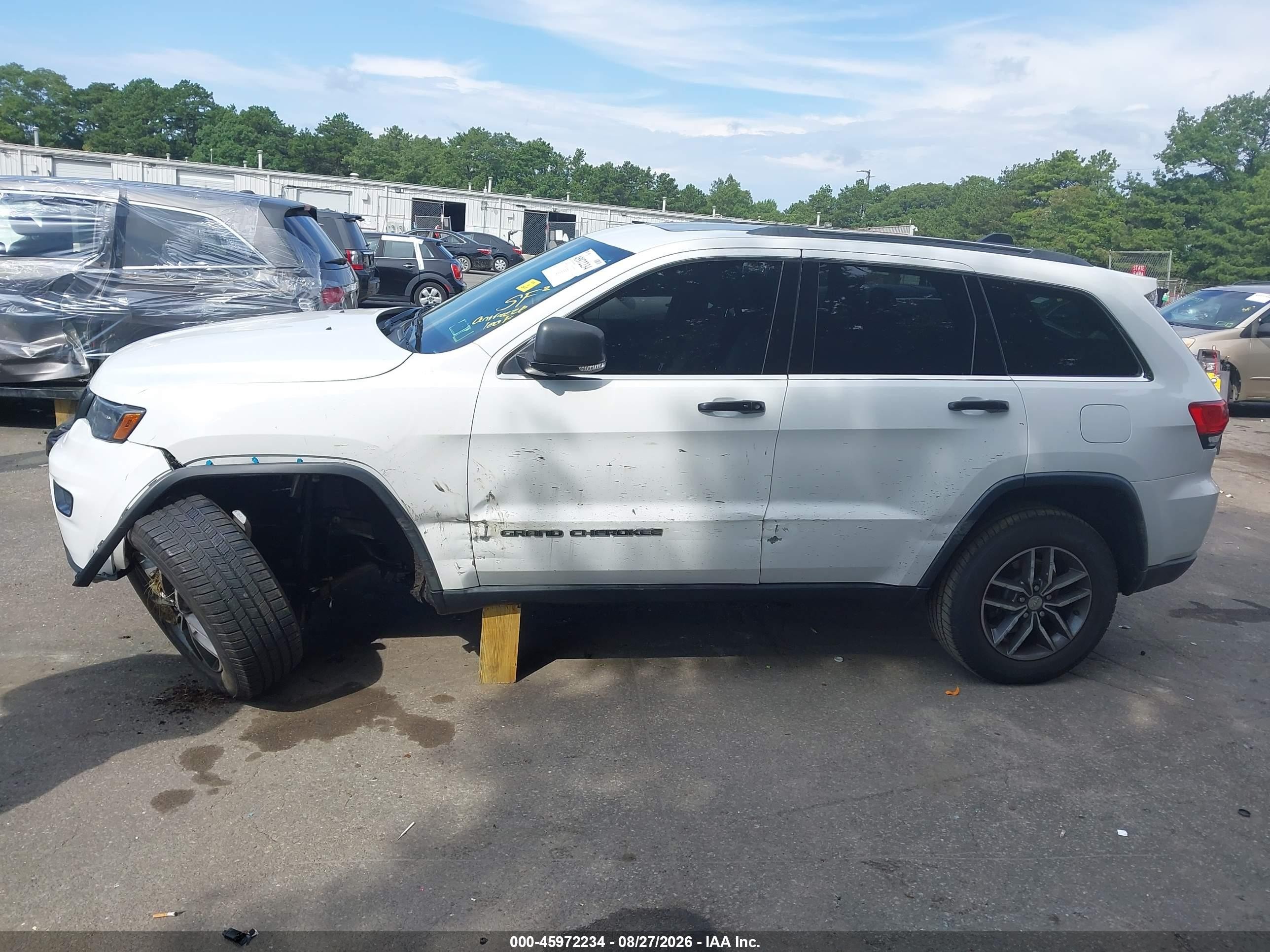 2017 Jeep Grand Cherokee Limited Белый vin: 1C4RJFBG9HC603797