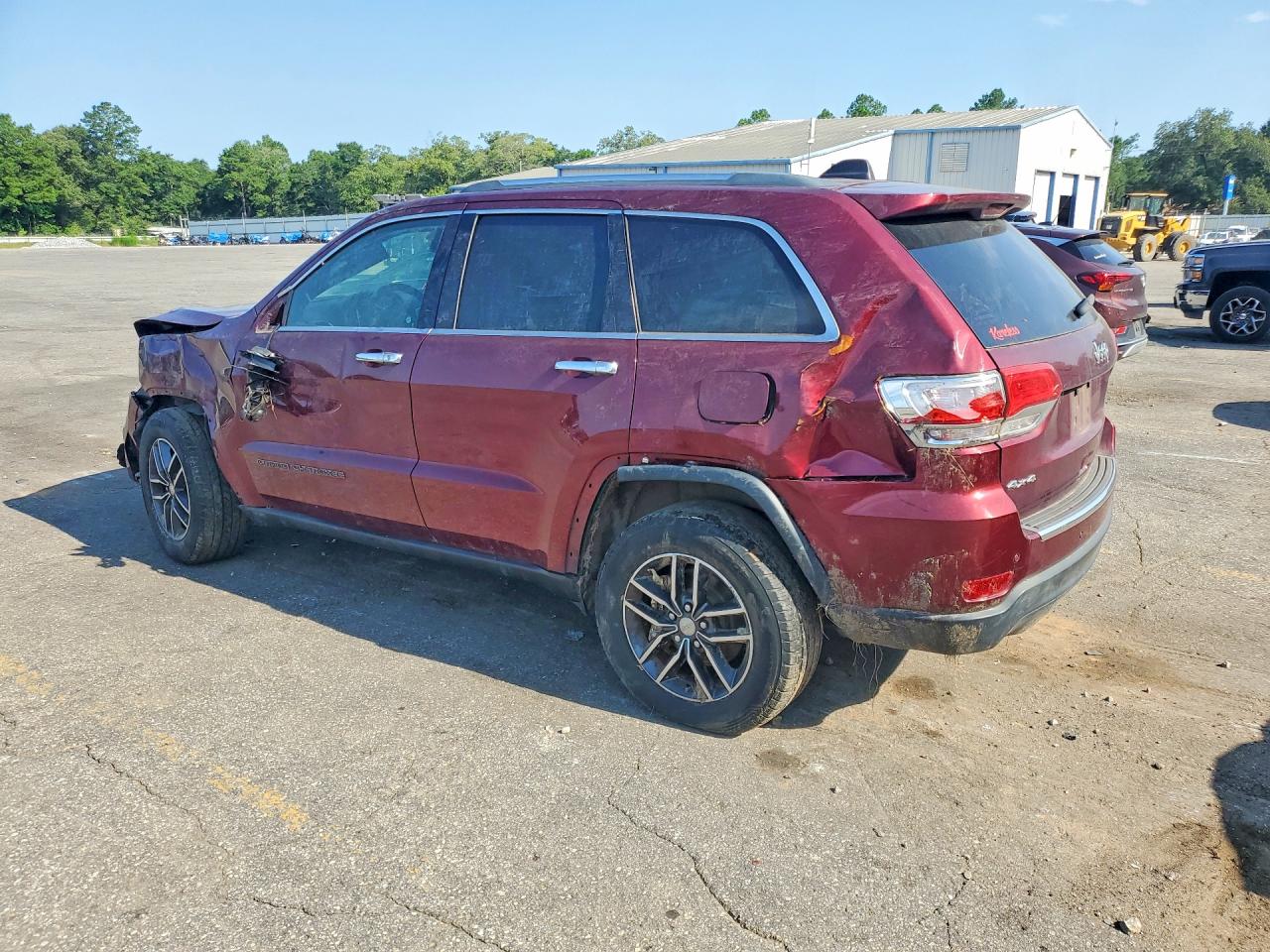 2018 Jeep Grand Cherokee Limited Burgundy vin: 1C4RJFBG9JC308527
