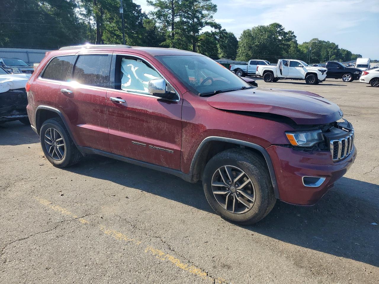 2018 Jeep Grand Cherokee Limited Burgundy vin: 1C4RJFBG9JC308527