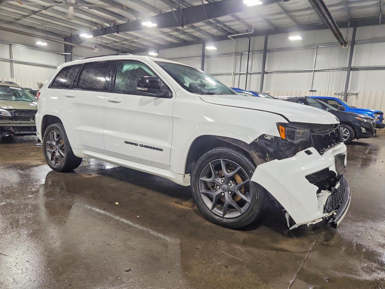 2019 Jeep Grand Cherokee Limited White vin: 1C4RJFBG9KC702157