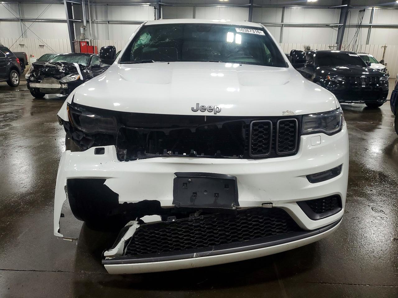 2019 Jeep Grand Cherokee Limited White vin: 1C4RJFBG9KC702157