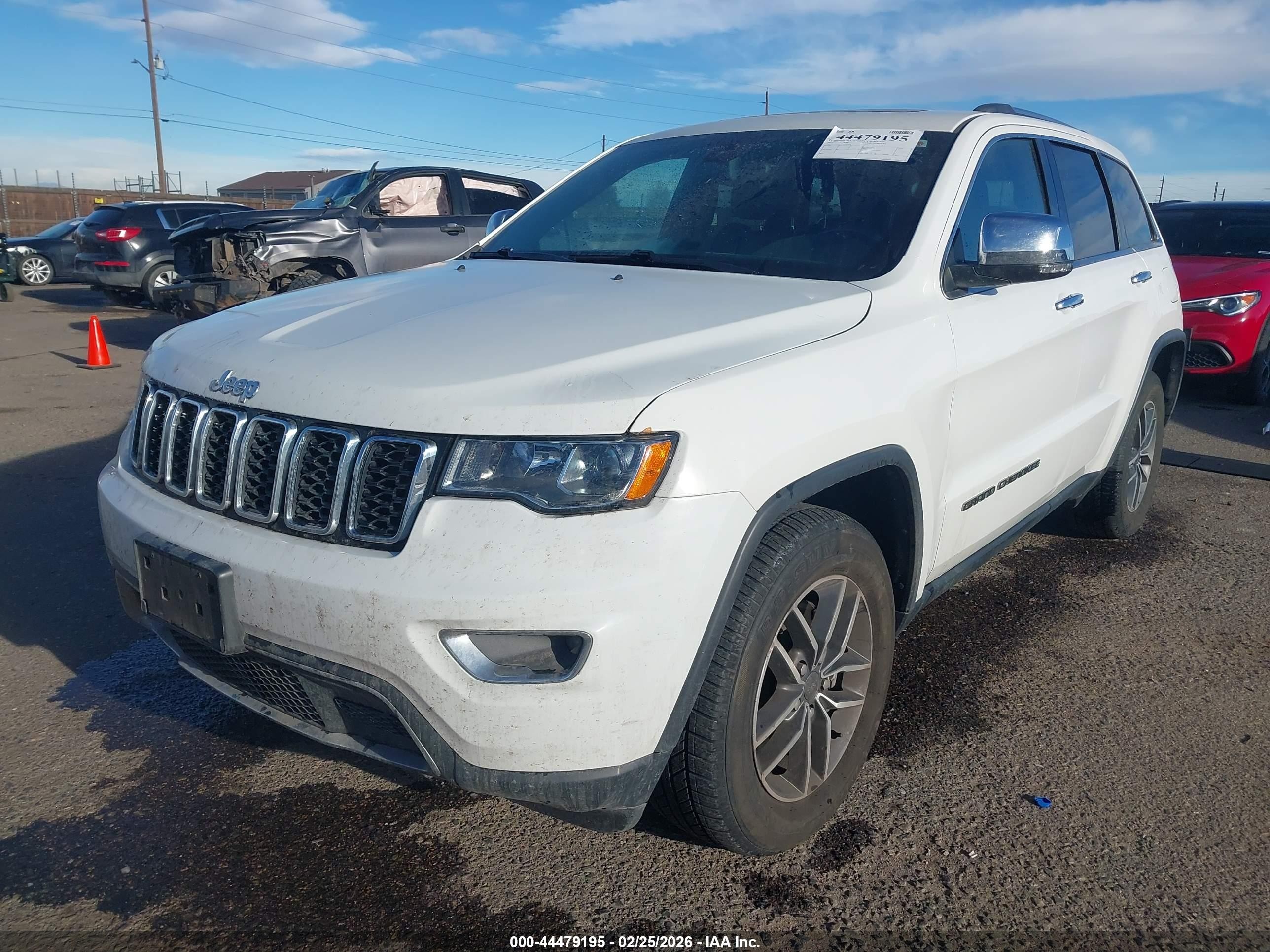 2021 Jeep Grand Cherokee Limited 4x4 Белый vin: 1C4RJFBG9MC645428