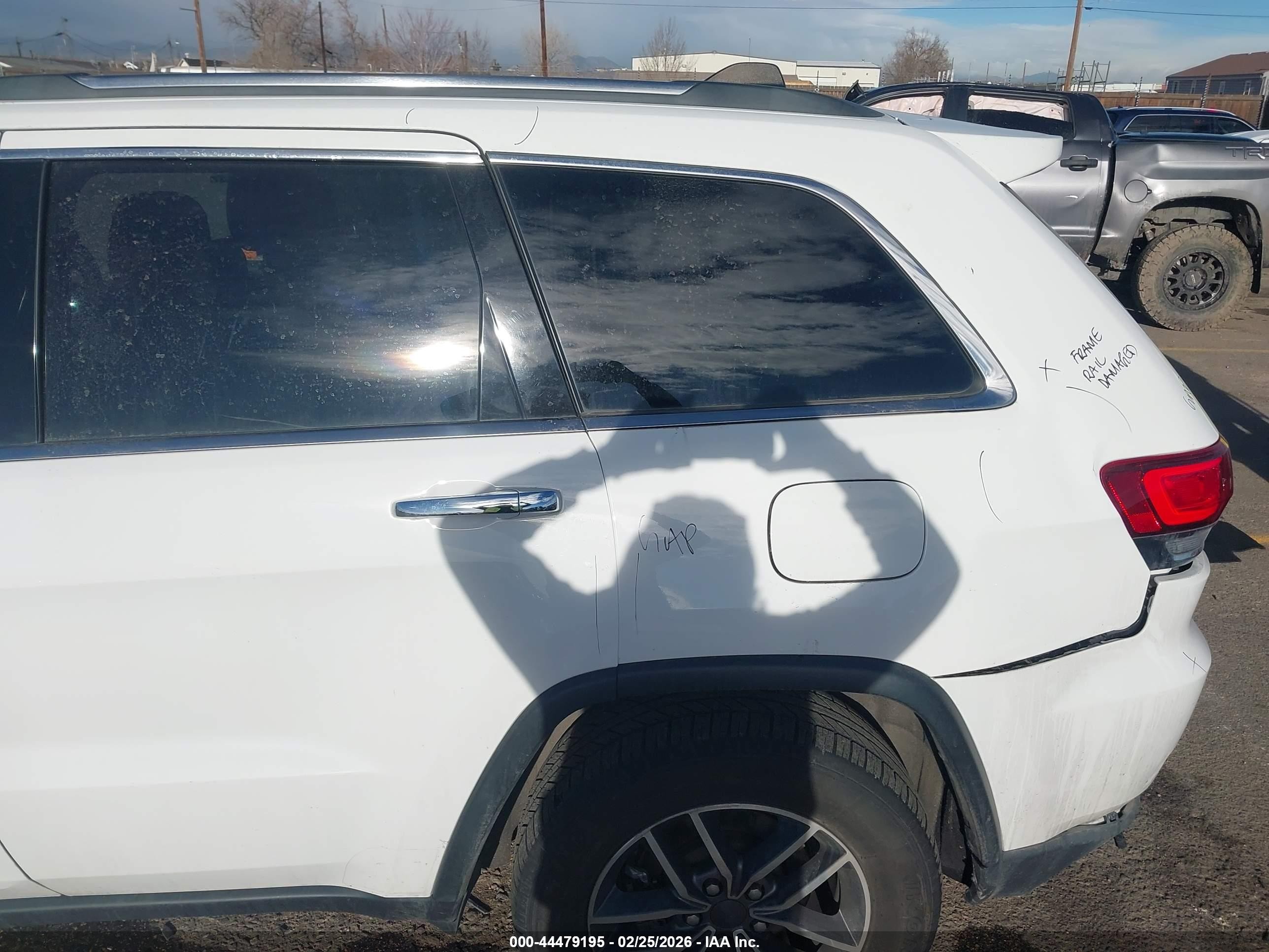 2021 Jeep Grand Cherokee Limited 4x4 Белый vin: 1C4RJFBG9MC645428
