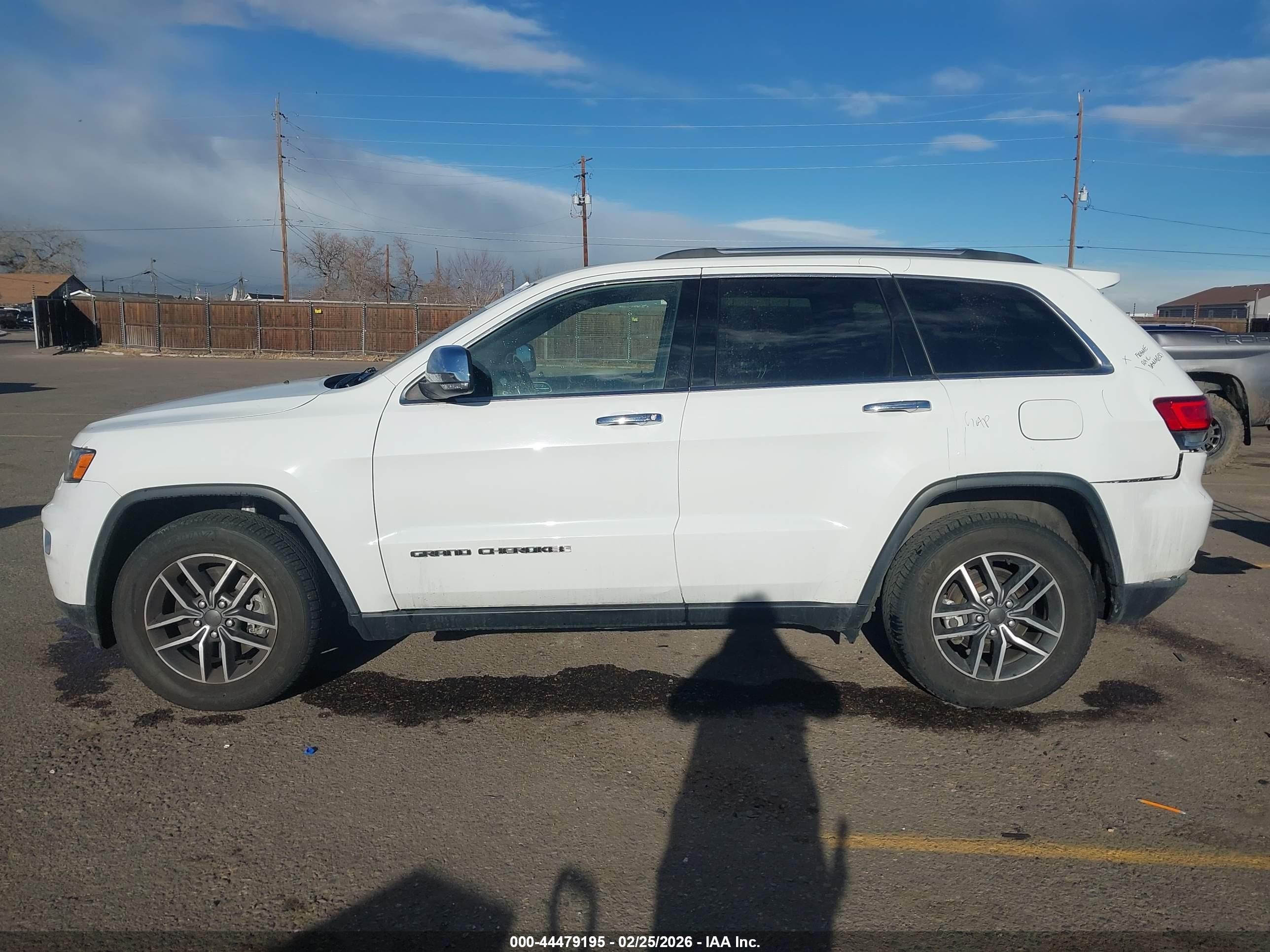 2021 Jeep Grand Cherokee Limited 4x4 Белый vin: 1C4RJFBG9MC645428