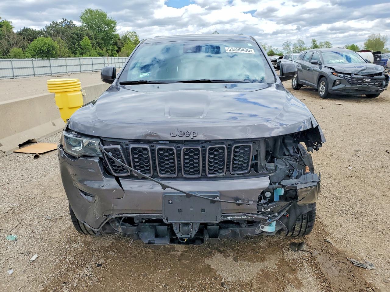2021 Jeep Grand Cherokee Limited Gray vin: 1C4RJFBG9MC653240