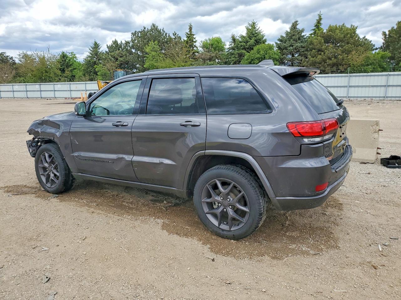 2021 Jeep Grand Cherokee Limited Gray vin: 1C4RJFBG9MC653240
